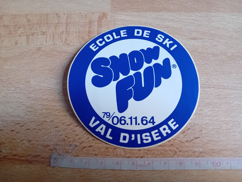 Autocollant vintage école - autocollant,