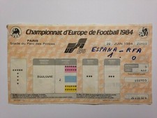 RARE TICKET MATCH COUPE UEFA