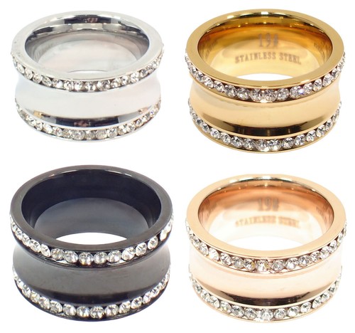 Bague acier inoxydable - bague,