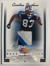 2006 Donruss Threads Jersey Prime Patch Keary Colbert 16/25 3 Color Patch