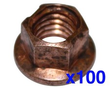 Pack De 100 Écrous En Cuivre