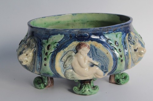 Jardinière barbotine anges - jardinière, et