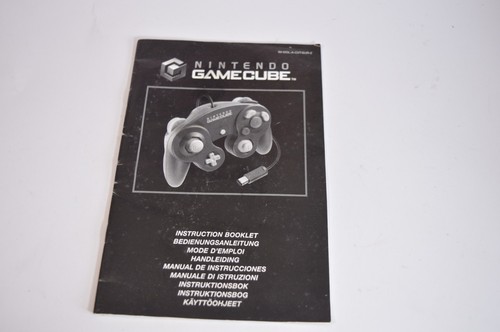 Notice game cube gc - /, manuel