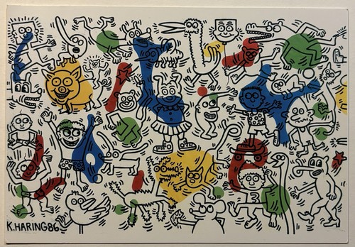 Keith haring carton d - keith,