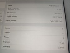 Ipad 2 mini TBE avec dernière mise à jour et excellent état batterie