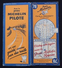 Carte michelin bordeaux - carte,