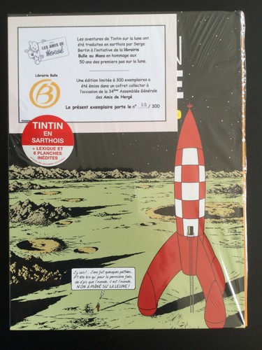 Tintin hergé objectif lune - hergé, et