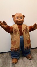 VINTAGE 1953 IDEAL TOY SMOKEY SAYS PREVENT FOREST FIRE THE BEAR DOLL PLUSH