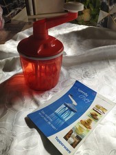 tupperware Speedy Chef Rouge Batteur Manuel Et Livré 