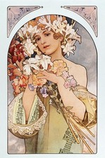 Affiche d'Alphonse Mucha