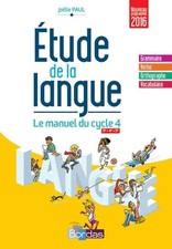 Étude de la langue - Cycle 4