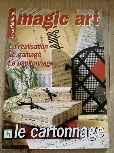 Magazine magic art - magazine,