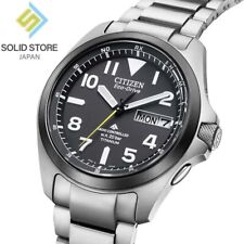 Montre solaire CITIZEN PROMASTER LAND PMD56-2952 Titanium Eco-Drive cadran no...