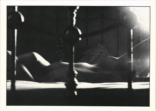 Cpm nude lady the bed - nude,