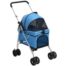 Poussette Chien Chat 4 Roues