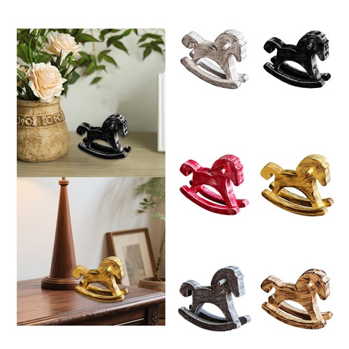 Cheval bascule bois pour - cheval, à