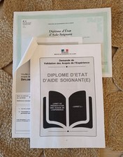 Livret VAE Aide Soignante -