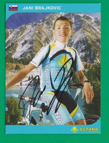Cyclisme carte cycliste jani - carte,