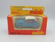 Solido - Citroën 2CV Ref 1301 - Voiture De Collection 1/43 - France