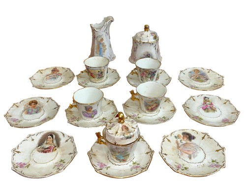 Ancien service café - ancien,