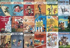 Lot 18 BD Dupuis humour jeunesse, Spirou, Gaston, Boule & Bill etc + Buck Rogers