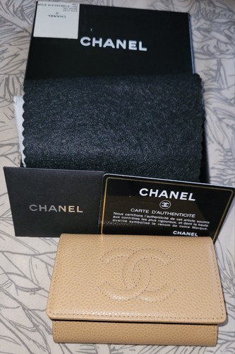 Etui clef beige chanel - clef,