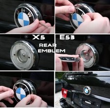 Emblème arrière BMW X5 E53 78 mm 51141970248