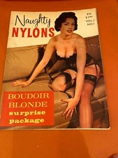 Rare #1 Naughty Nylons 1962 Vol. 1, No. 1 - Vintage Erotica Magazine
