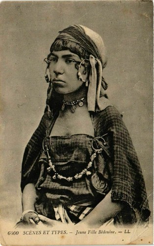 Cpa algeria jeune fille - cpa,