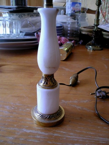 Lampe chevet laiton et - lampe, de
