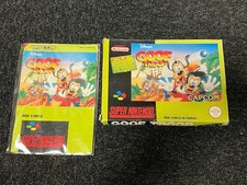 Boite vide Super Nintendo + Notice  Goof Troop FRA