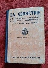 ANCIEN LIVRE DE GEOMETRIE