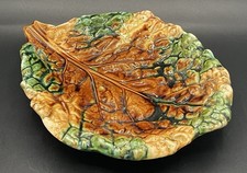 Vide-poche feuille signé J.M