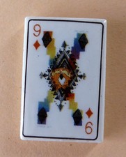 Fève Le Jeu de Cartes - Le 9 de Carreau