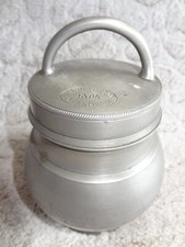 ancien pot à bouillon en étain première guerre mondiale Paul Vireton Lyon