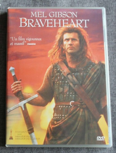 Dvd braveheart mel - -,