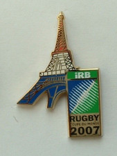 PIN'S RUGBY WORLD CUP 2007 - TOUR EIFFEL- ARTHUS BERTRAND