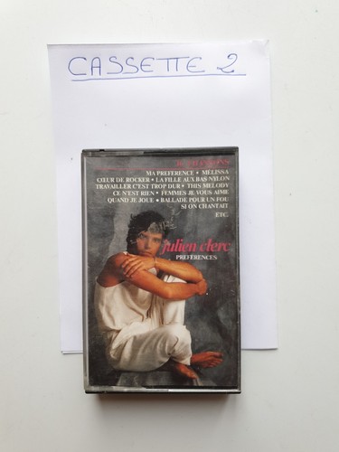Cassette audio tape - k7, julien