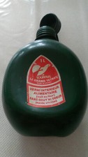 Gourde métal TOURNUS 1 Litre scout scoutisme sticker made in france tetras 