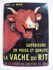 PLAQUE TOLE LA VACHE QUI RIT