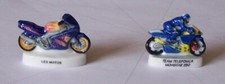 lot de 4 fèves MOTOS