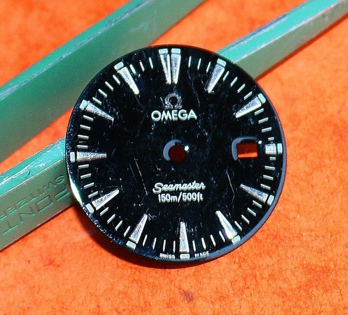 Omega rare cadran - cadran, noir