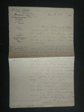 1856 - L.A.S. ministre Hippolyte FORTOUL, Oloron (64, Pyrénées-Atlantiques)