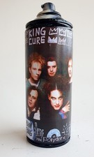 SPACO signe The CURE Rock music SCULPTURE bombe graffiti pop STREET ART peinture