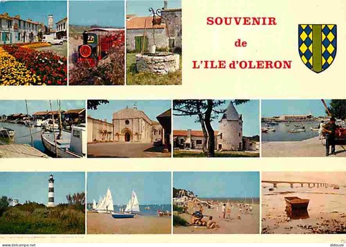 Carte postale ile - carte, 17