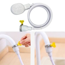 Tuyau de fixation de douche pour baignoire pour robinet avec design portable et