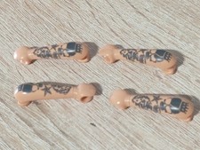 PLAYMOBIL X4 BRAS TATOUÉS
