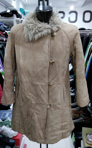 Veste peau lainée - en,