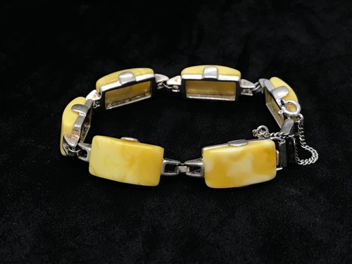 Ancien bracelet ambre - ancien,