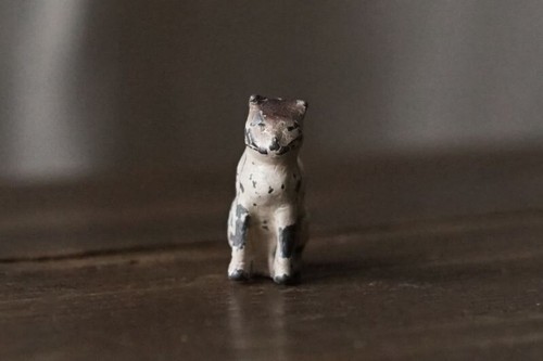 Petit chat métal ancien - petit,